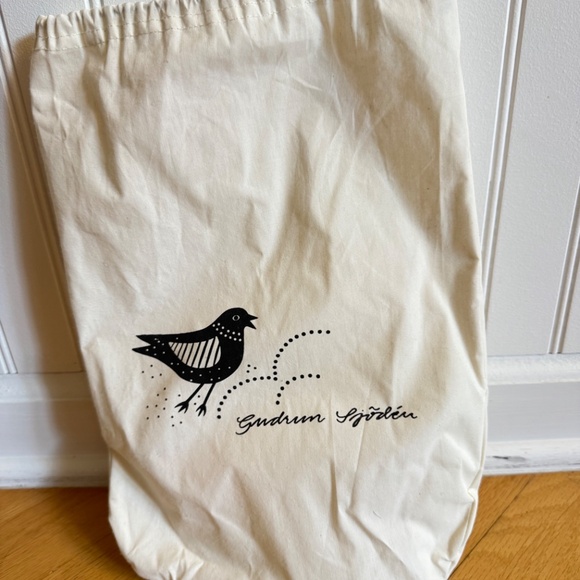 New Gudrun Sjödén Blue Patterned Canvas Sneakers- EU41/US10 - Picture 8 of 9